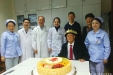 老年消化科为百岁老人庆祝生日