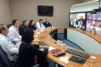 我院与台湾林口长庚医院举行远程视频会议