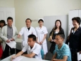 香港东华三院医护人员来我院中医科参观访问